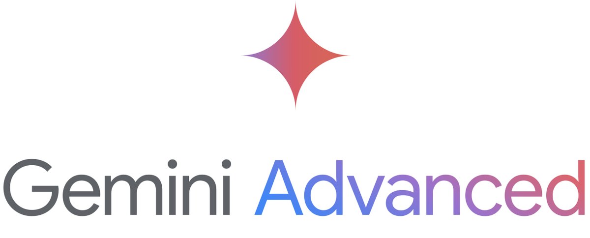 Исторический логотип Gemini Advanced — так раньше называлась платная версия Gemini. Сейчас доступ к ней продаётся в составе подписок Google AI