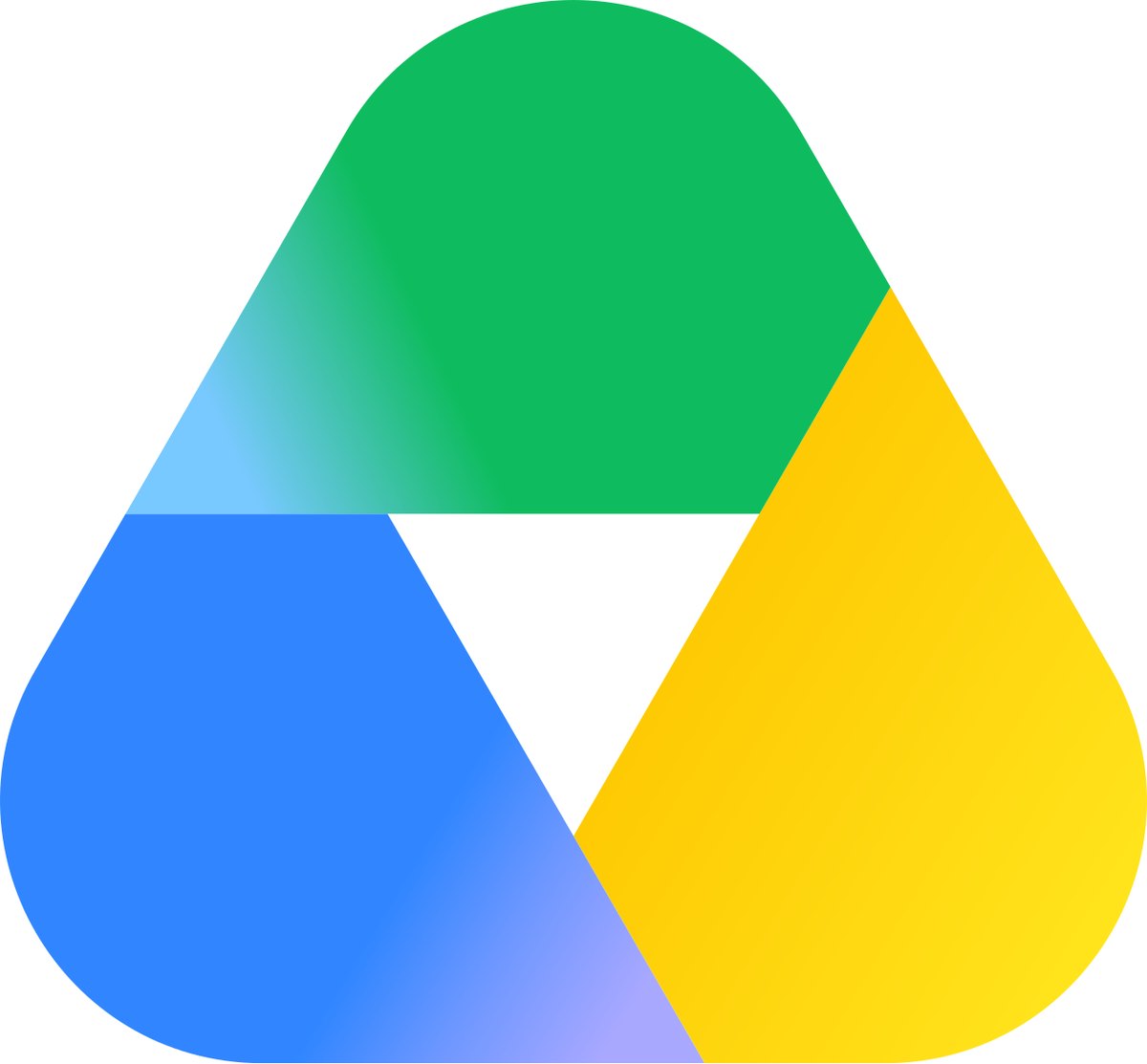 Нынешний логотип Google Диска